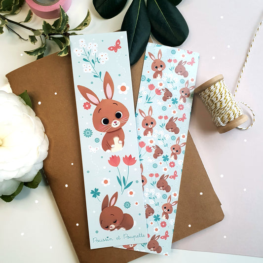 MARQUE-PAGES - PETIT LAPIN