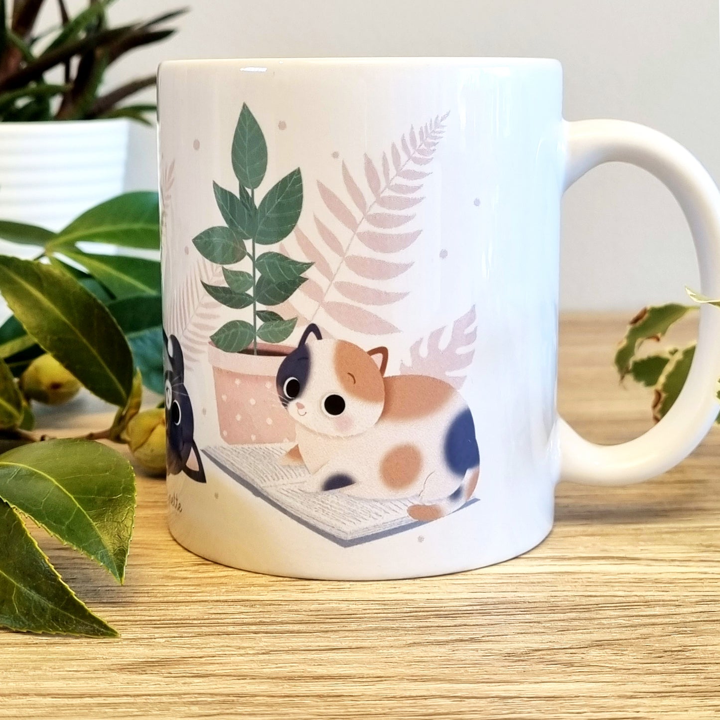 MUG - CHATS ET PLANTES